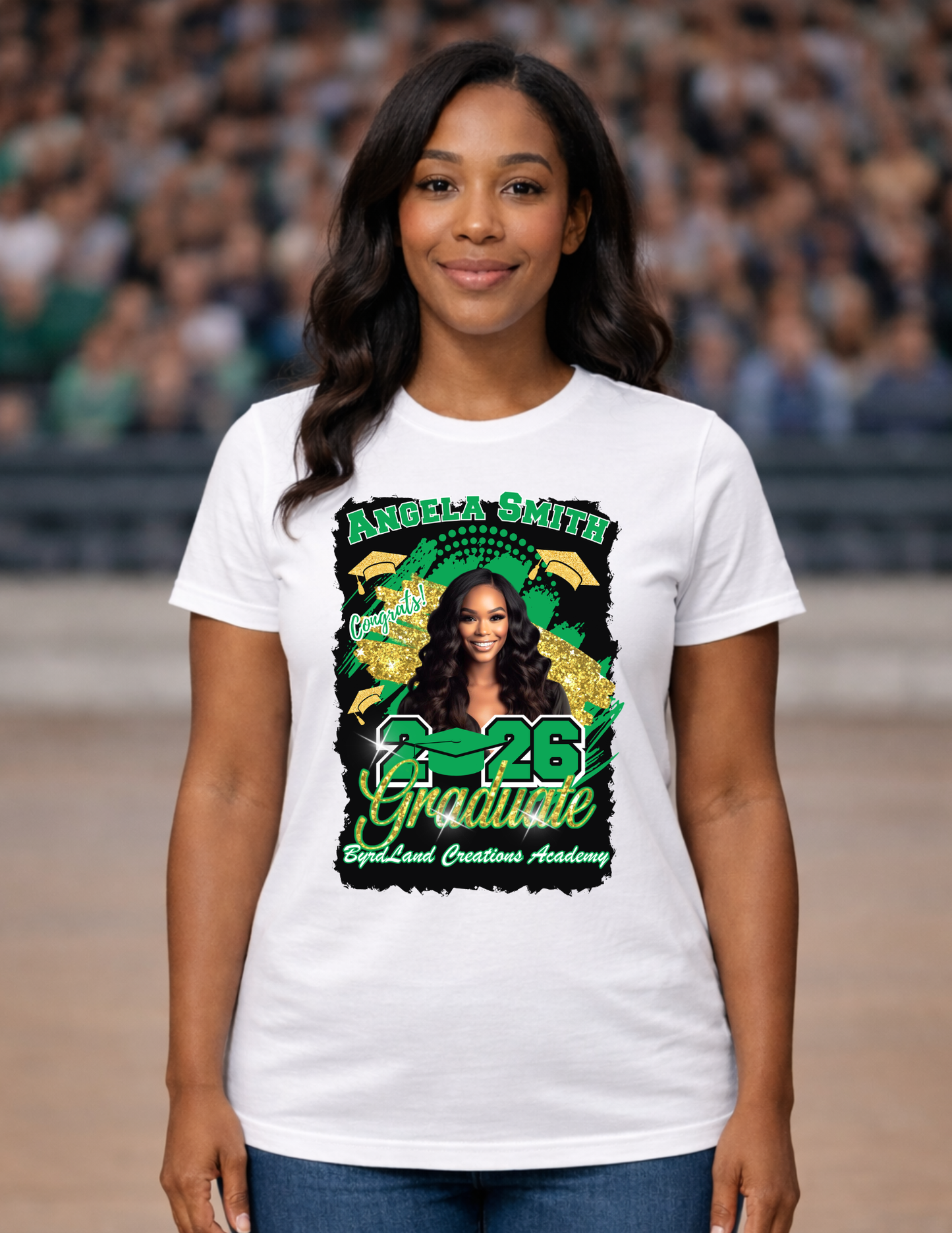 Custom Photo Graduation Shirt | Class of 2026 Senior Shirt | Personalized Grad Tee