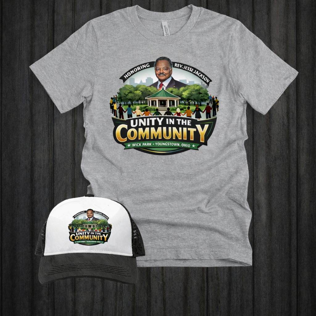 Unity in the Community – Tribute Bundle (Shirt + Trucker Hat)