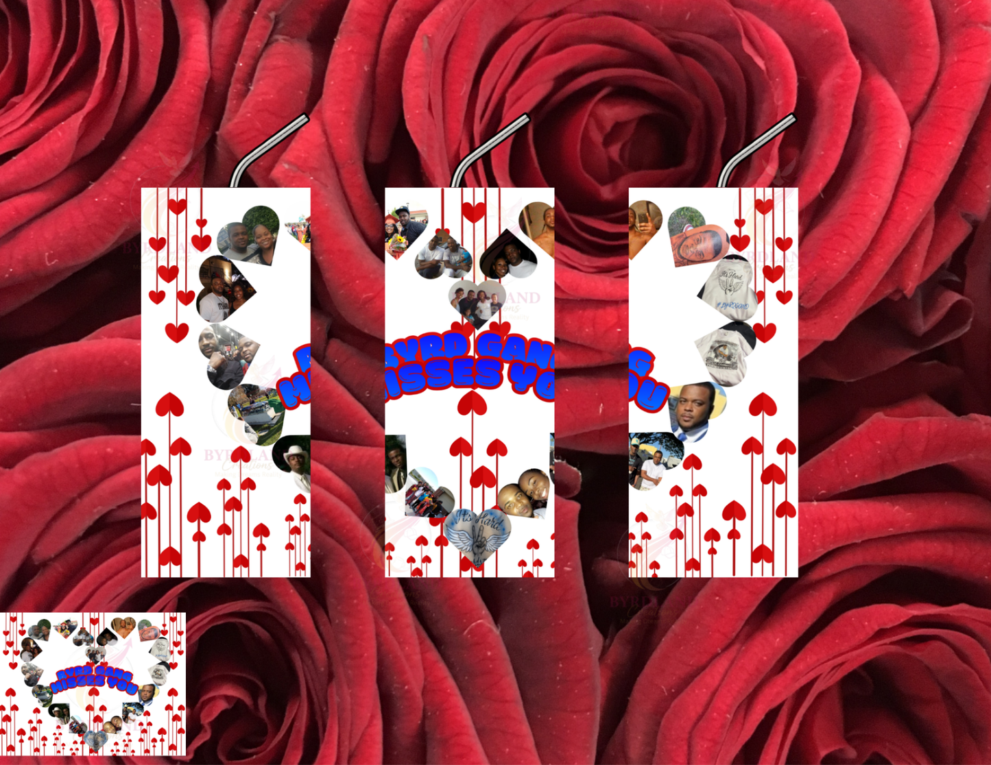 Memorial Valentine’s Tumbler