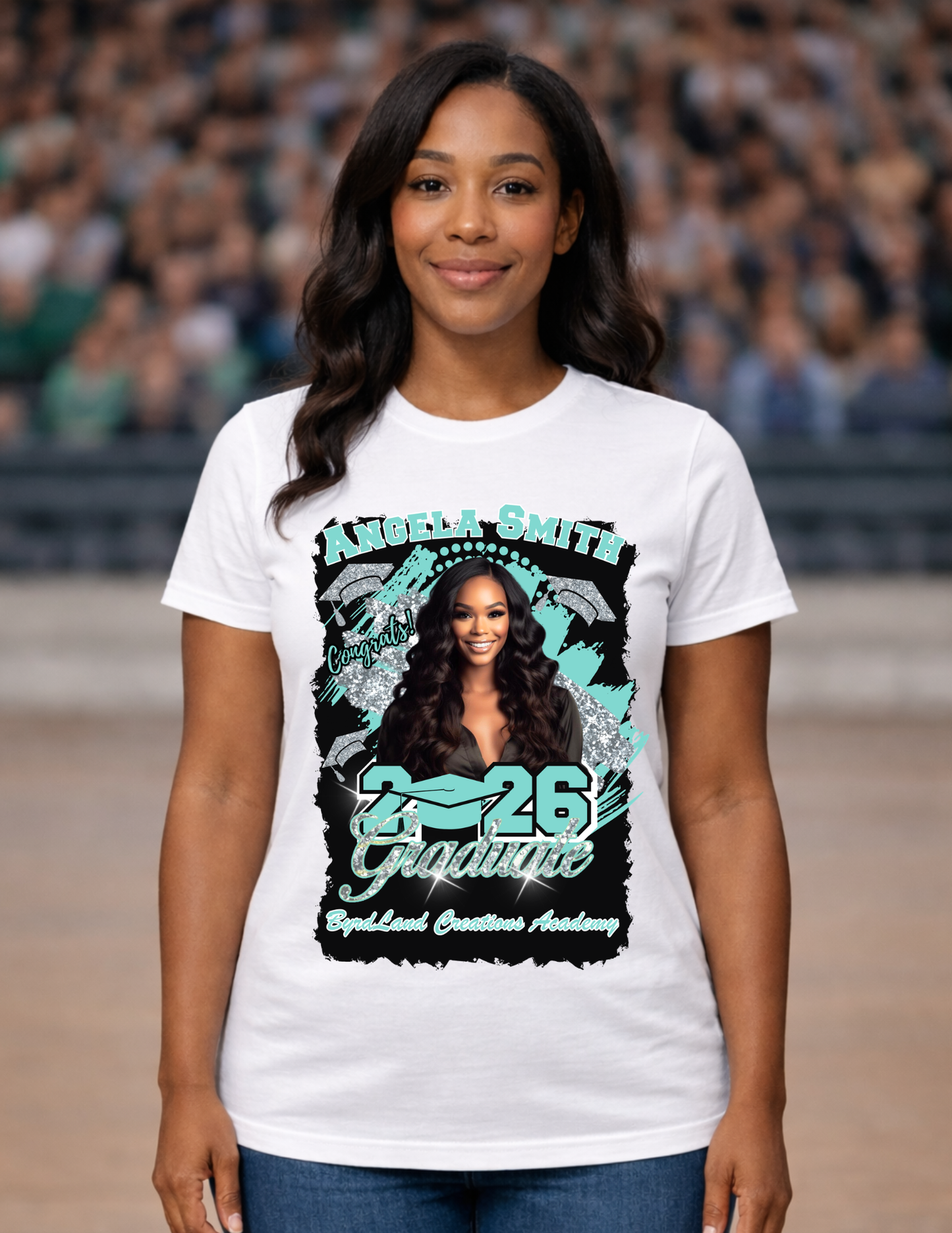 Custom Photo Graduation Shirt | Class of 2026 Senior Shirt | Personalized Grad Tee