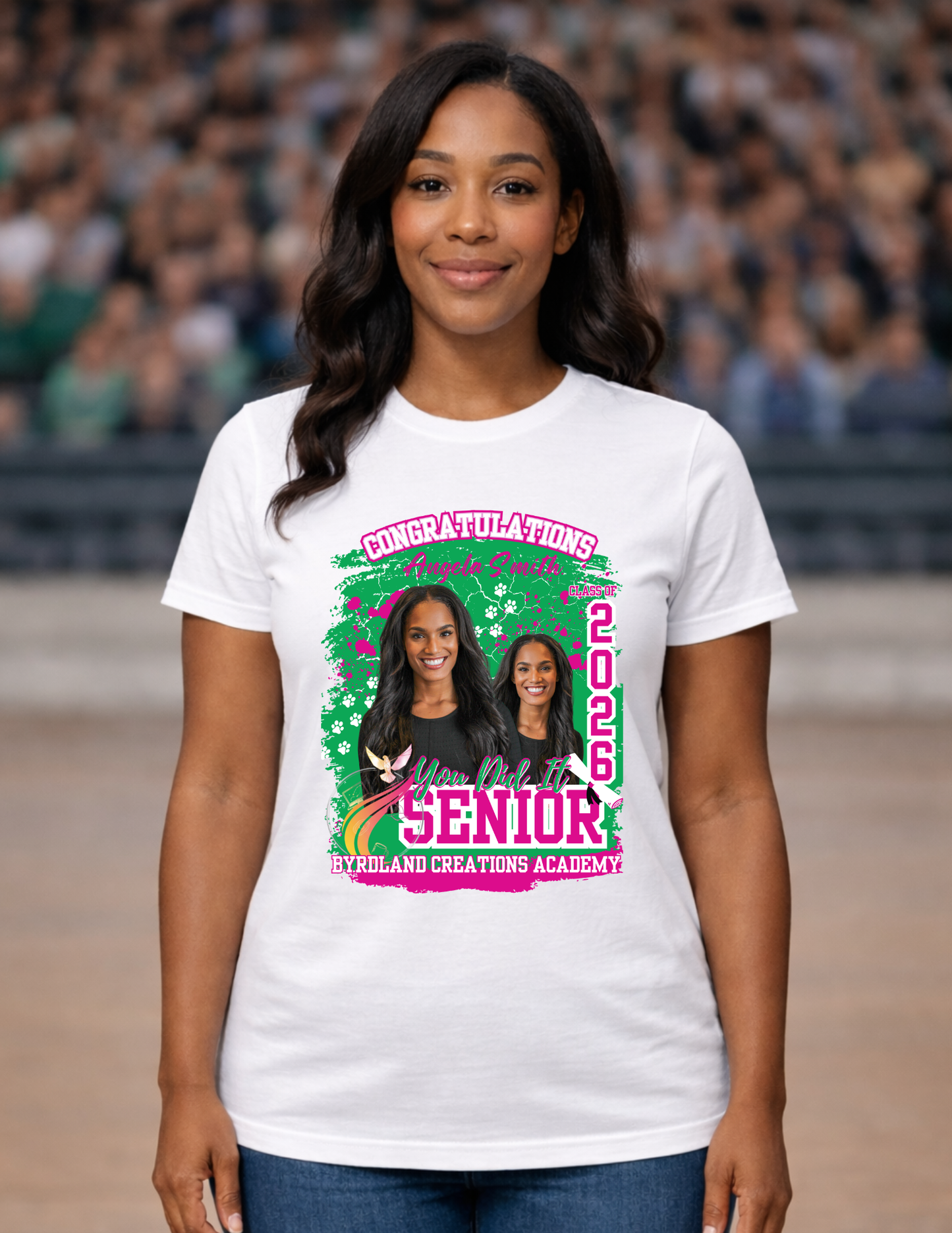 Custom Photo Graduation Shirt | Class of 2026 Senior Shirt | Personalized Grad Tee
