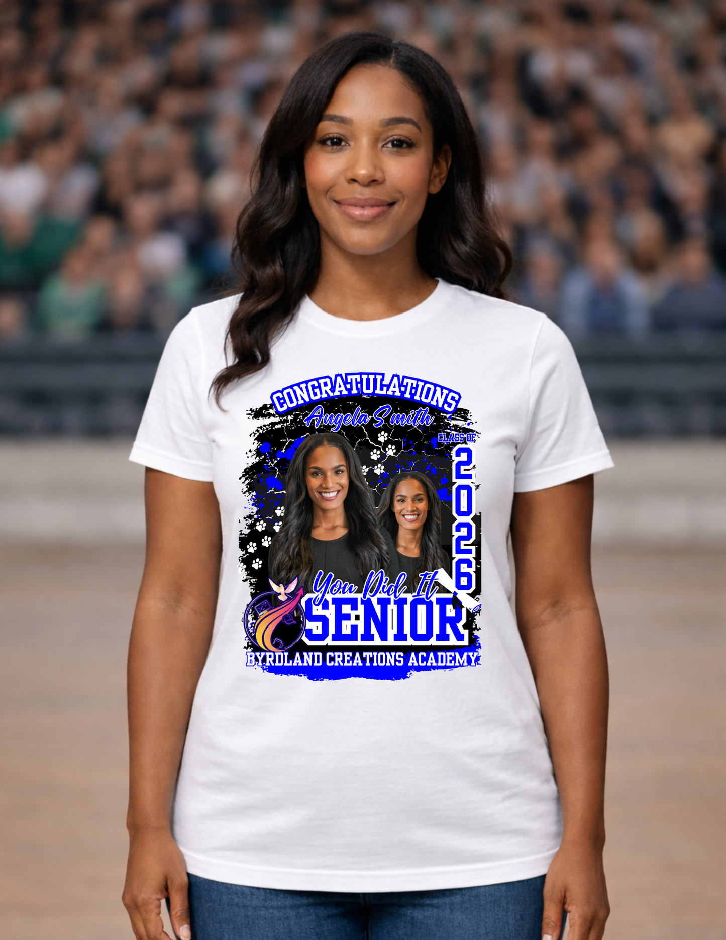 Custom Photo Graduation Shirt | Class of 2026 Senior Shirt | Personalized Grad Tee