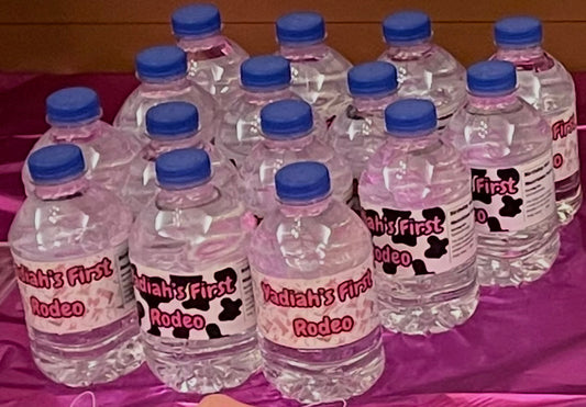 Water Bottle Labels