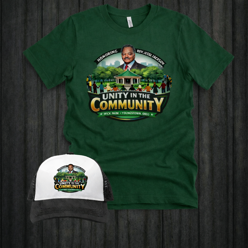 Unity in the Community – Tribute Bundle (Shirt + Trucker Hat)