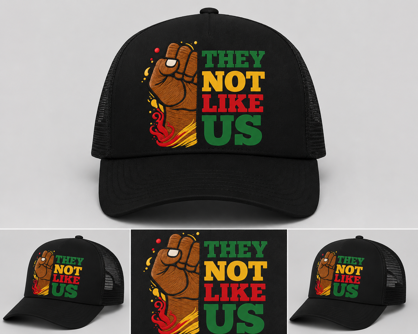 They Not Like Us Trucker Hat 🧢🔥