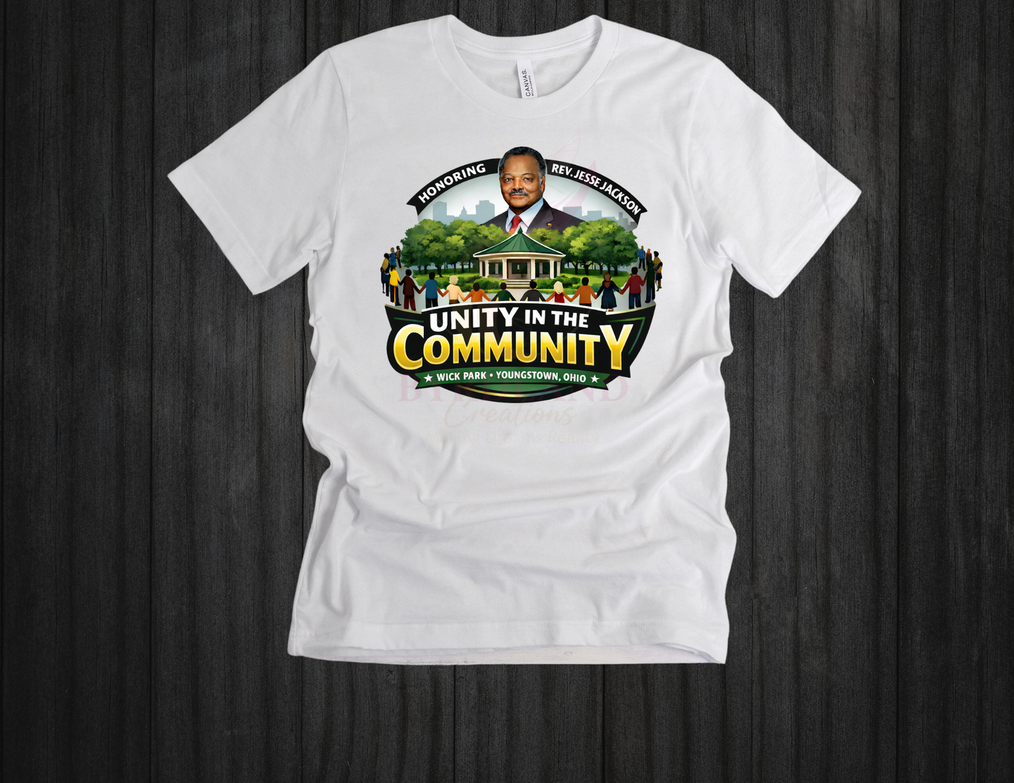 Unity in the Community – Wick Park Tribute Shirt